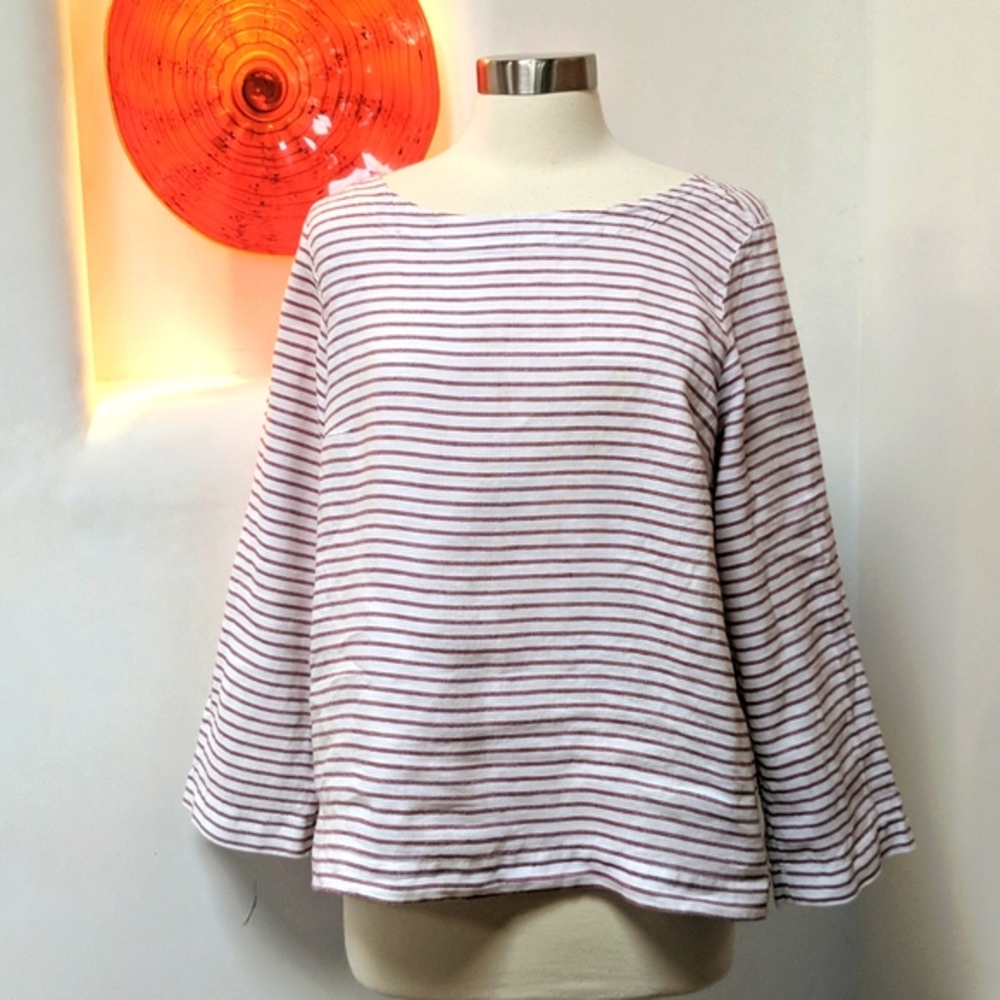Sigrid Olsen Linen Top